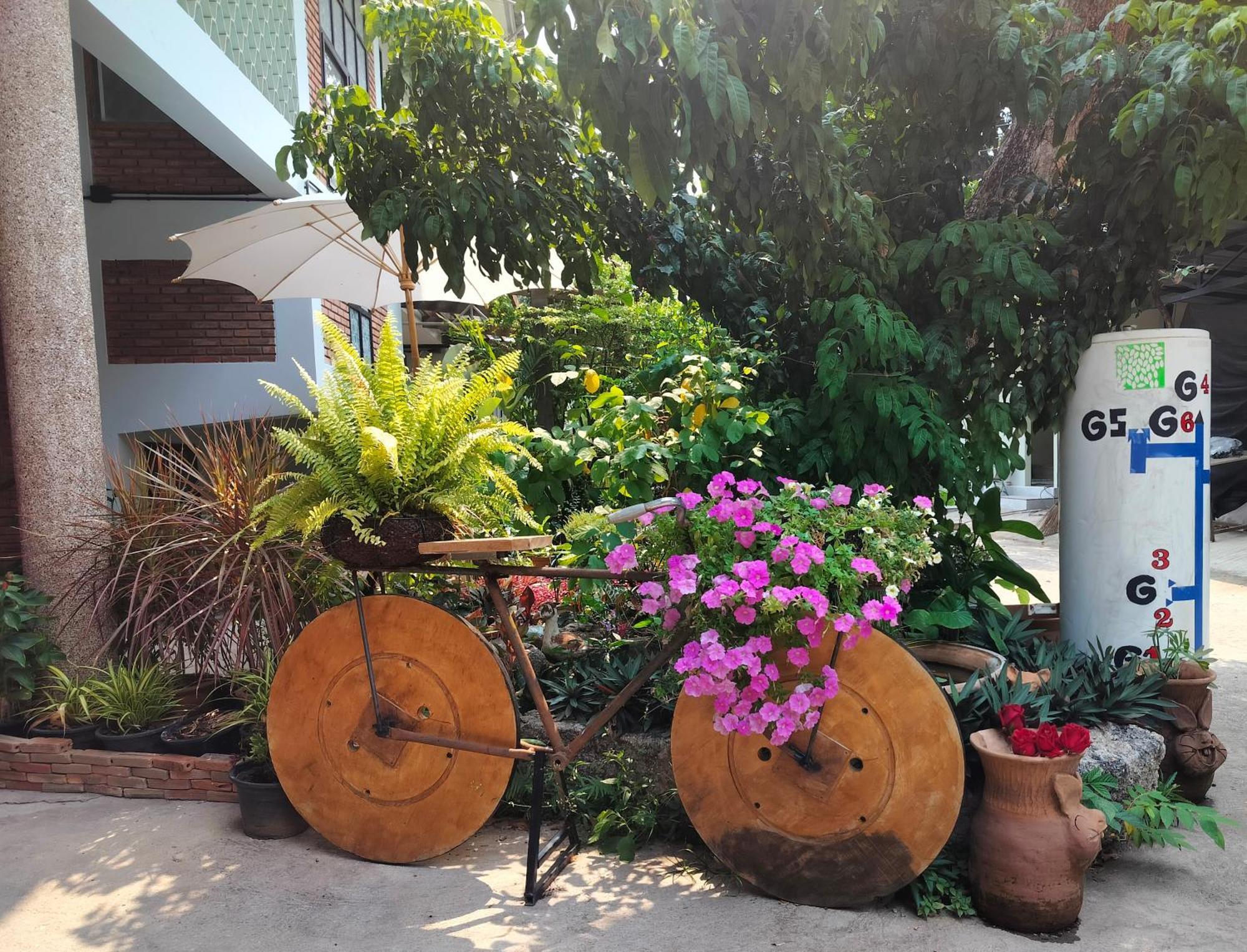 Oldy De Garden Aparthotel Chiang Mai Exterior photo